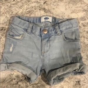 Old Navy light Jean shorts size 3T